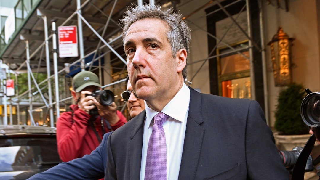 NEW YORK, NY - MAY 20: Michael Cohen is seen on May 20, 2024 in New York City.