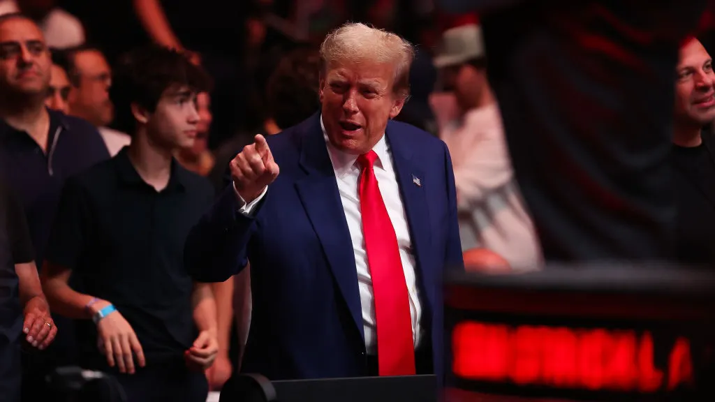 WATCH: Donald Trump Receives Standing Ovation At UFC 302 After Conviction