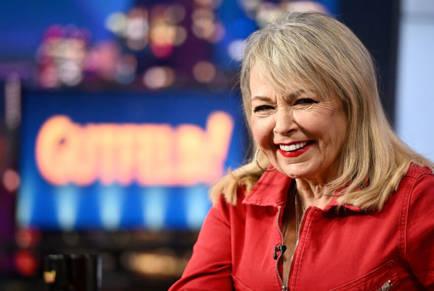 NEW YORK, NEW YORK - FEBRUARY 14: Roseanne Barr, host of FOX Nation’s "Cancel This!," Visits FOX News Channel’s "Gutfeld!" on February 14, 2023 in New York City. (Photo by Steven Ferdman/Getty Images)