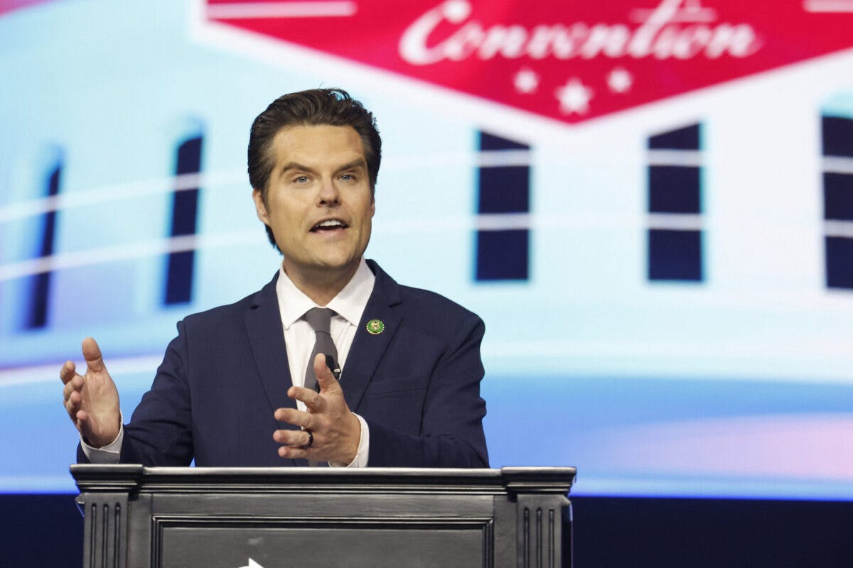 EXCLUSIVE: Matt Gaetz Introduces Bill To Allow Bitcoin Payments On Federal Income Tax
