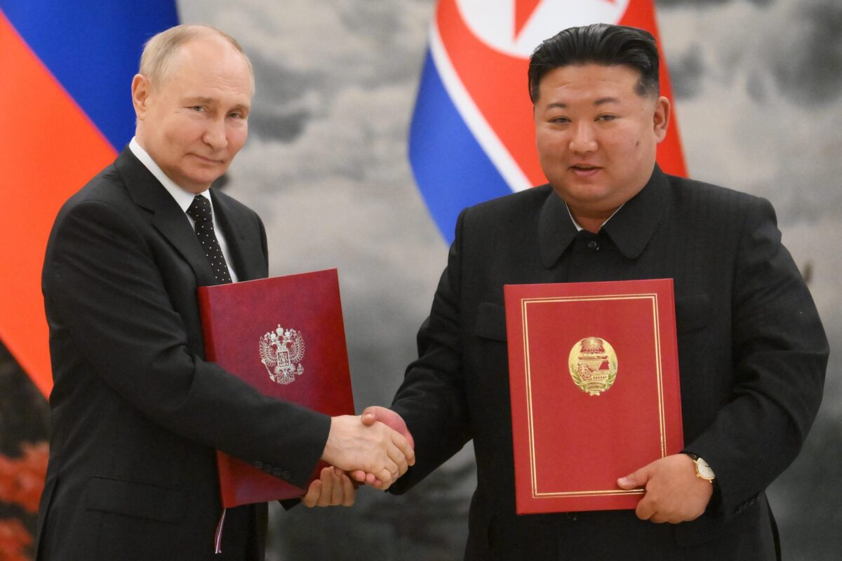 Putin Inks Key Defense Pact with Kim Jong Un