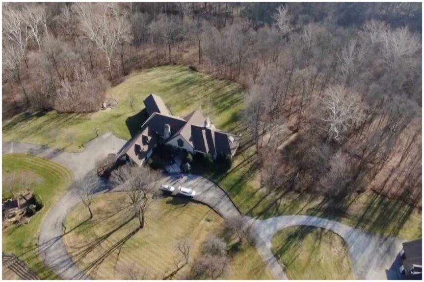 Herb Baumeister's former home: Fox Hollow Farms, Indiana. Screenshot: YouTube.