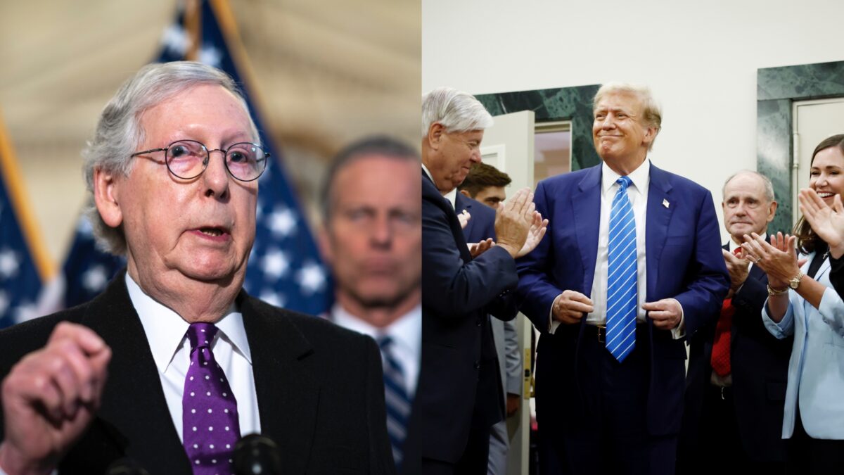 McConnell’s Meeting with Trump on Capitol Hill Was ‘Entirely Positive