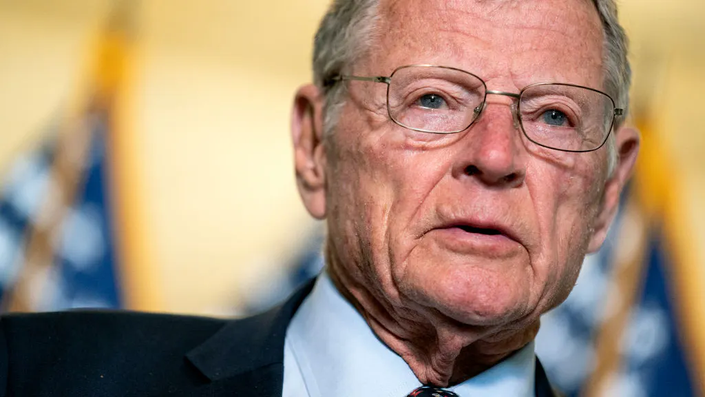 Former Senator Jim Inhofe, An Oklahoma Republican, Dead At 89