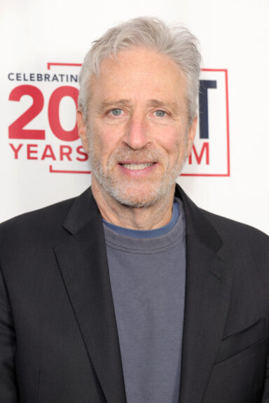 NEW YORK, NEW YORK - DECEMBER 11: Jon Stewart attends 2023 Night of Too Many Stars benefiting NEXT for AUTISM at Beacon Theatre on December 11, 2023 in New York City. (Photo by Michael Loccisano/Getty Images)