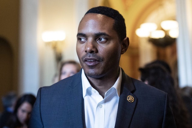 Rep. Ritchie Torres, D-N.Y, is seen in the U.S. Capitol after the last votes of the week on Friday, June 28, 2024.