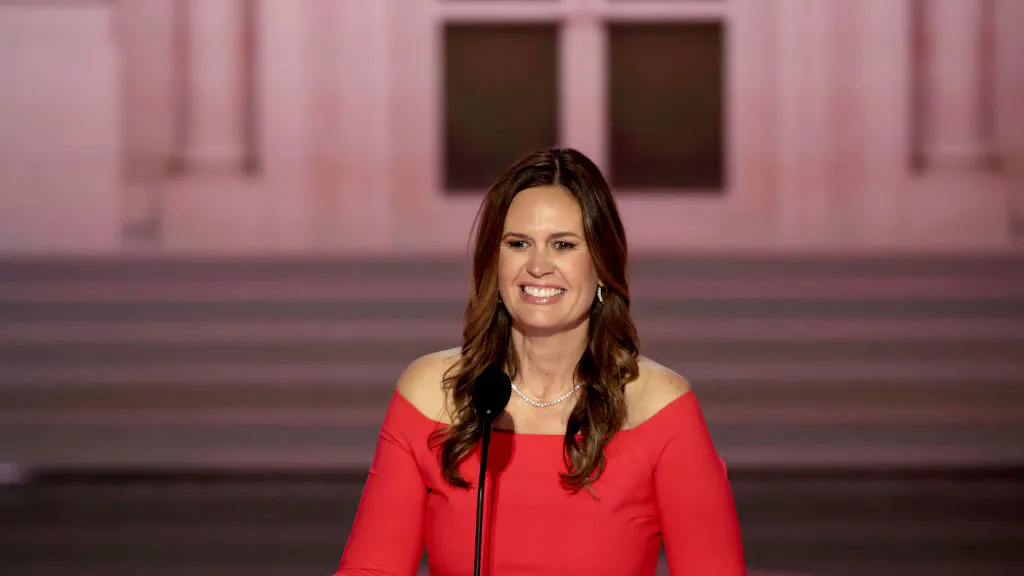 How Sarah Huckabee Sanders Defined The Word Woman At The RNC