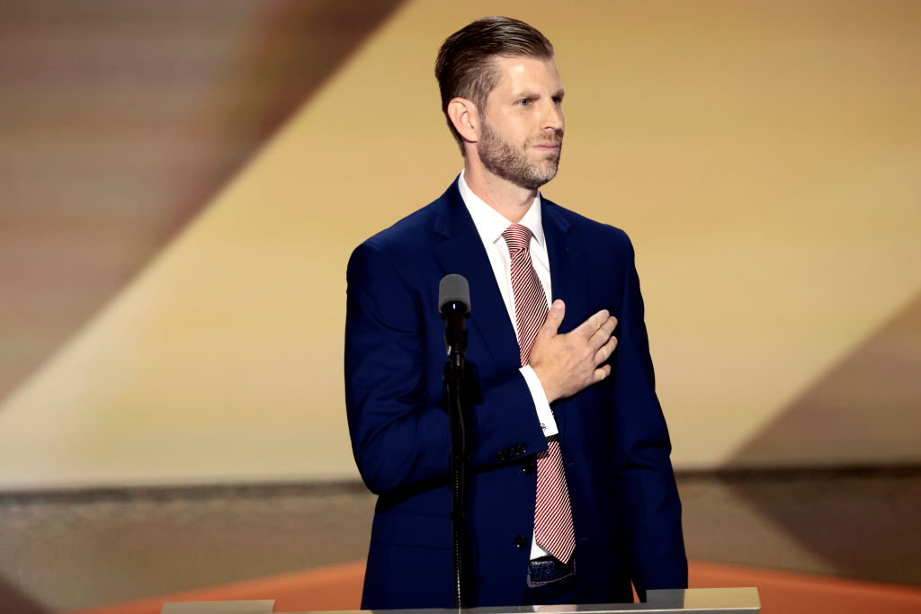 ‘Your Backbone Is Unbreakable’: Eric Trump Says He’s ‘Never Been More Proud’ To Stand With His Father