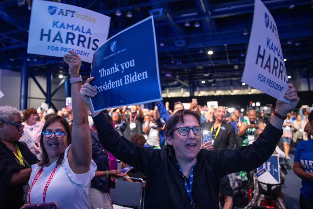 ‘Democracy Under Attack’: Teachers Union Convention Backs Progressivism, Endorses Kamala Harris