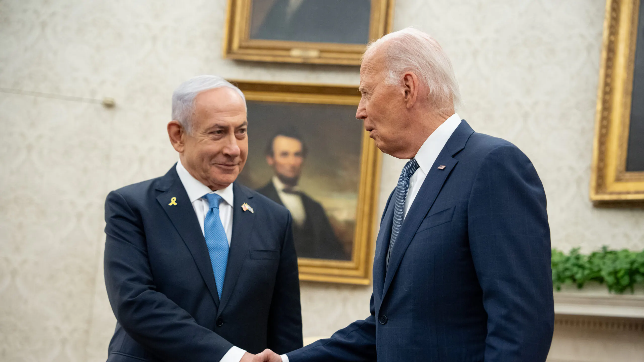 Joe Biden Meets Netanyahu In Oval Office, First Meeting With World Leader Since Dropping Out