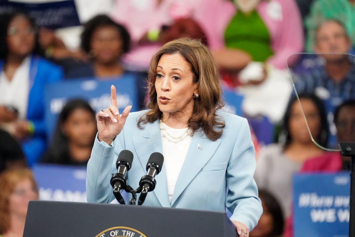 NextImg:Harris Attacks Trump As A ‘Predator,’ Claims She’s Tough On Immigration