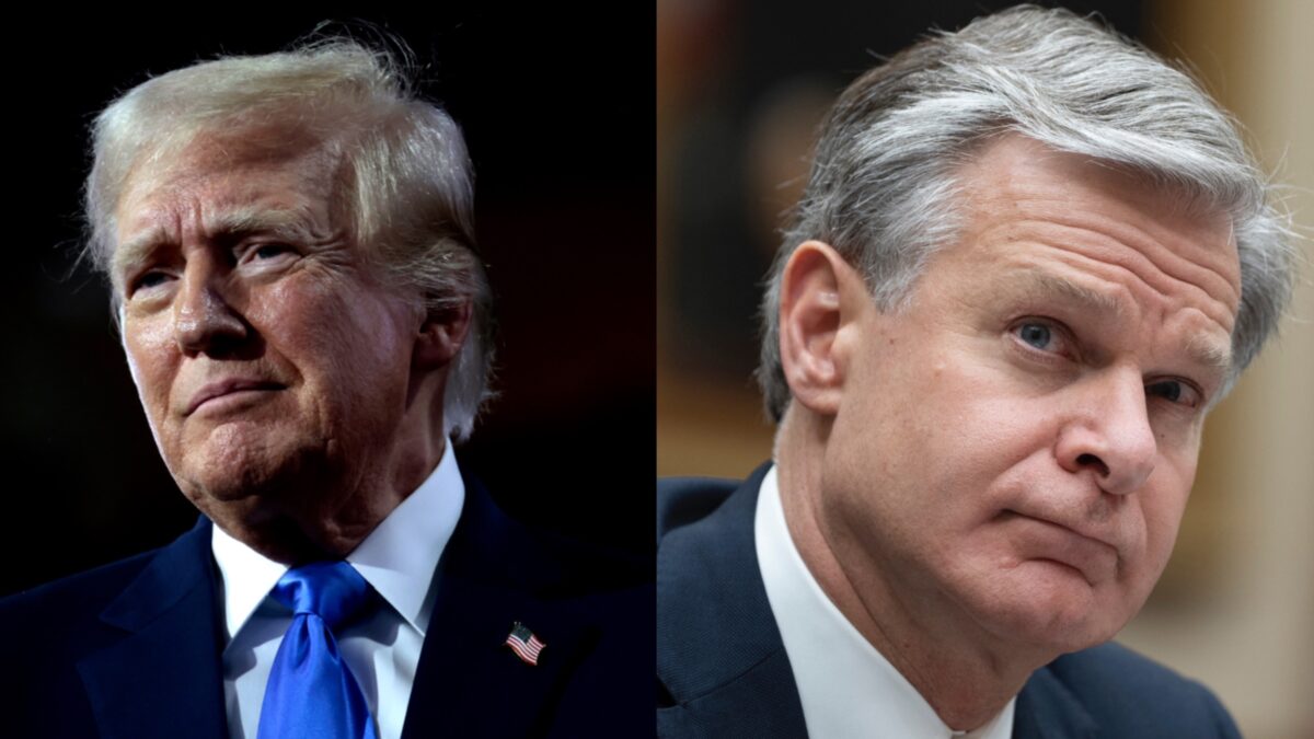 Trump Demands FBI Director Resign After He Told Congress He Has Not Noticed Any Cognitive Decline In Biden