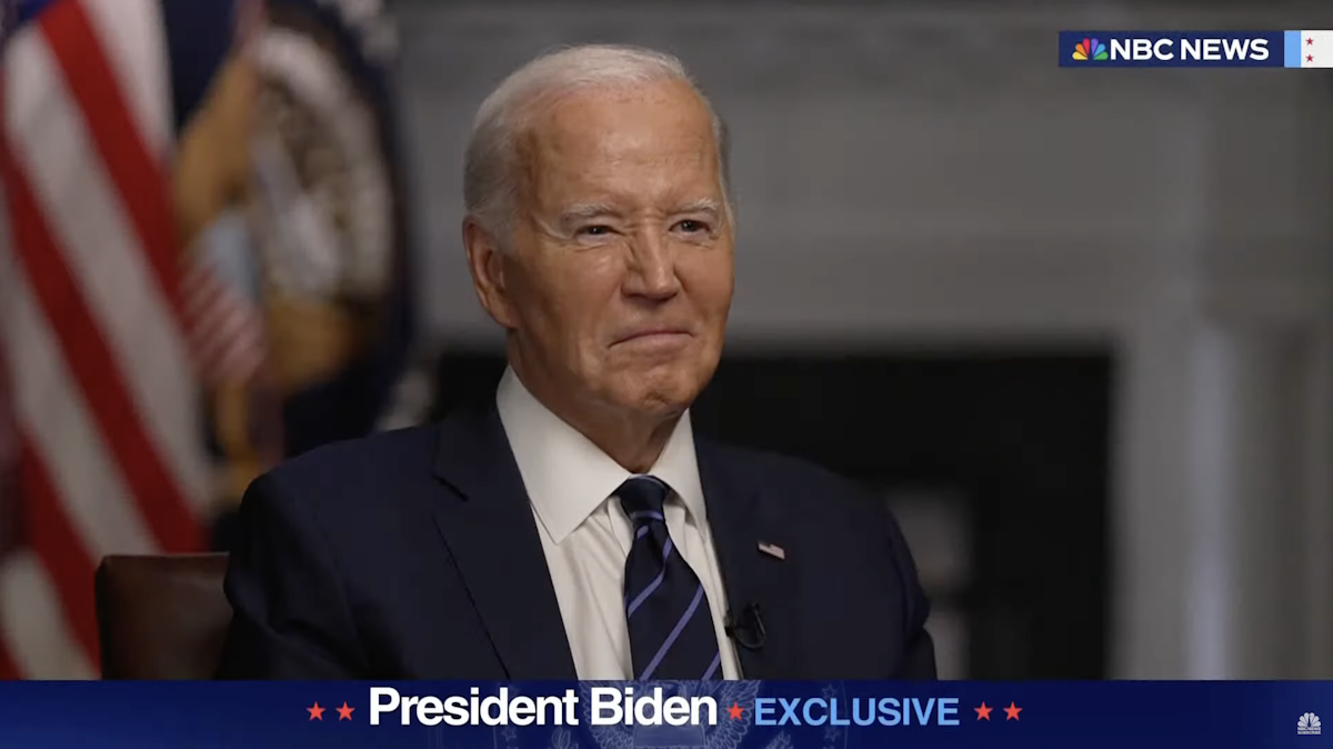 Biden Explodes During Disastrous NBC News Interview, Declares: 'I Have Command Of All My Faculties'