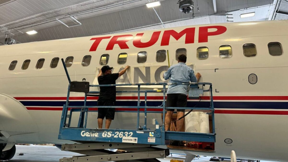 Ohio Senator J.D. Vance’s Name Added To Trump Force One Following Vice Presidential Pick