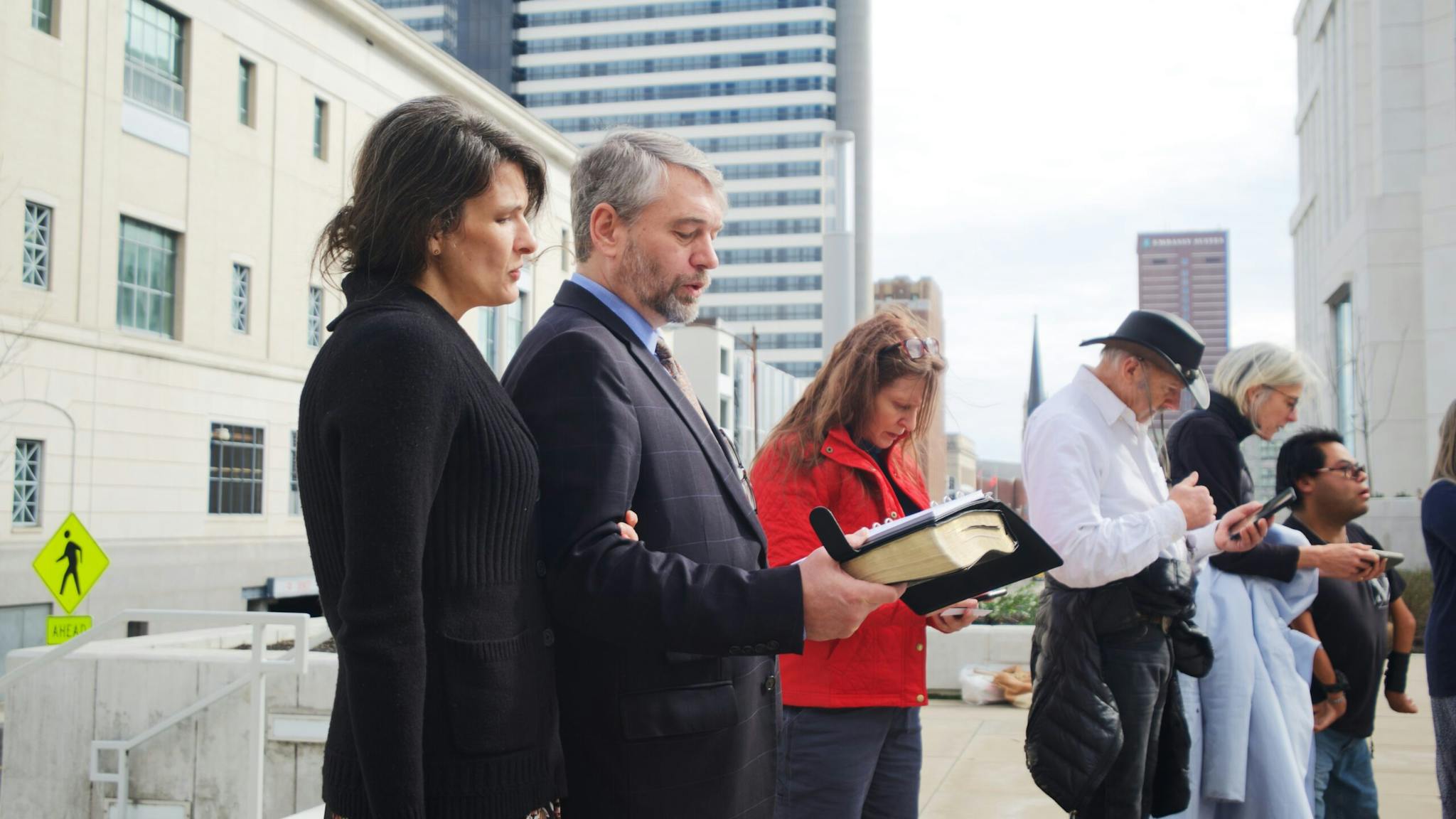 post-trial hymn-singing-paul