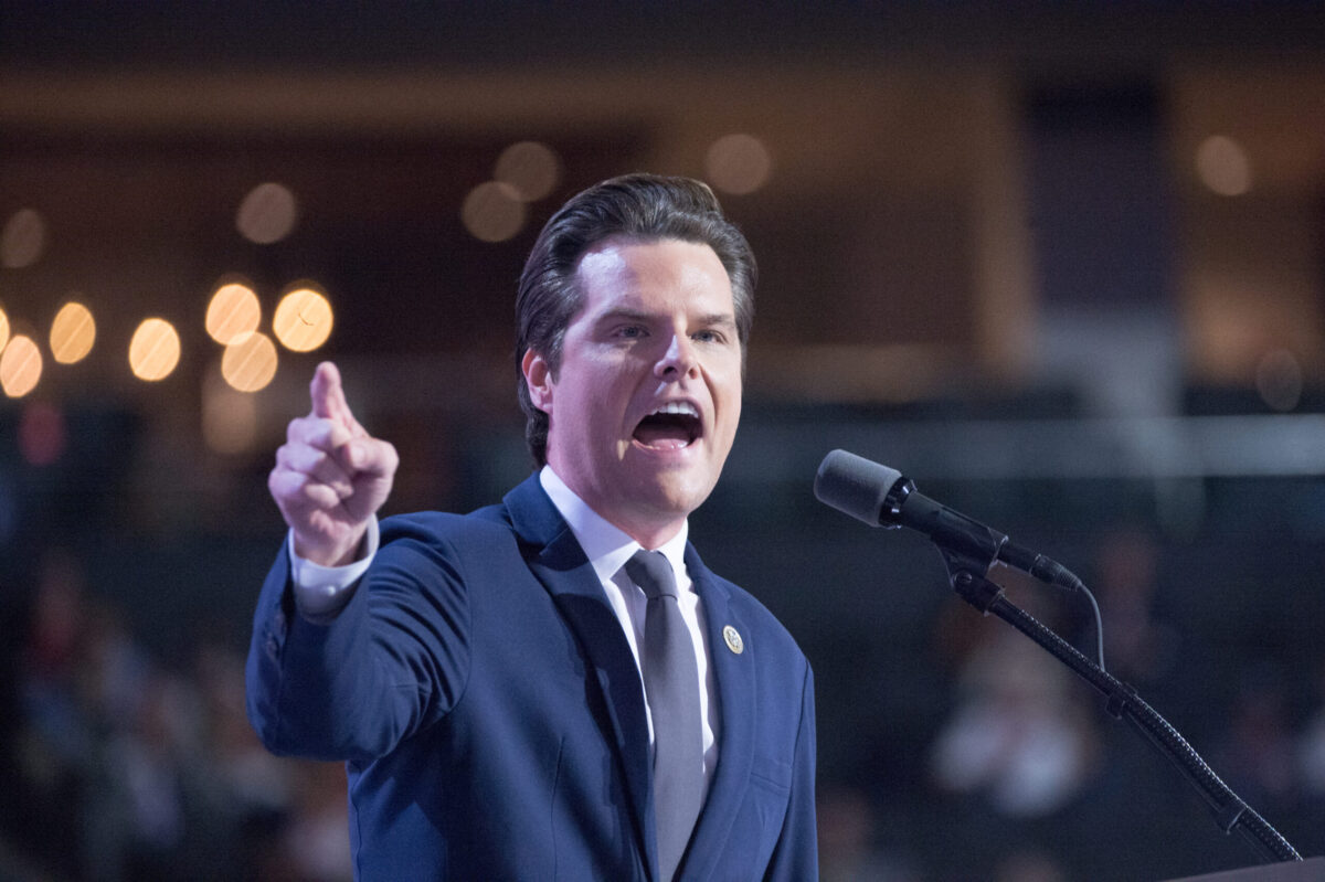 Gaetz Seeks Govt Documents Referring To Harris As ‘Border Czar’