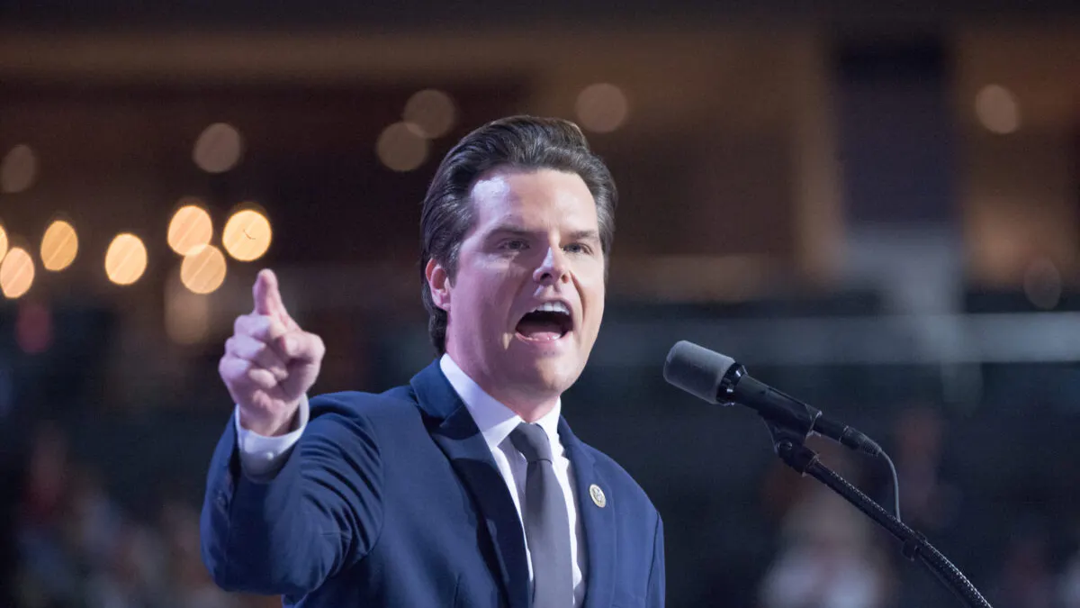 Gaetz Seeks Govt Documents Referring To Harris As ‘Border Czar’