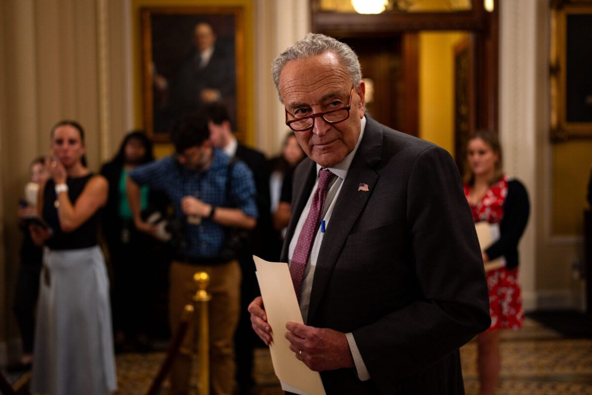 Schumer Moves To Blow Up Trump Immunity Ruling