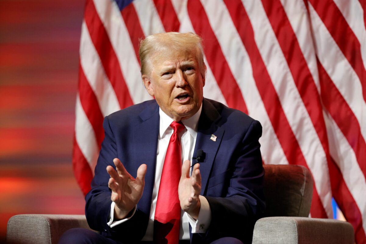 Trump Calls Harris-Walz Ticket ‘Communist,’ ‘A Shocking Pick’