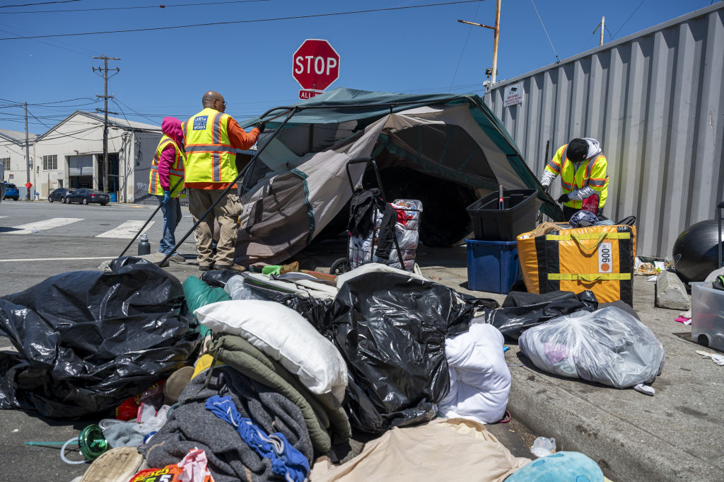 San Francisco Aggressively Clearing Tent Cities, Busing Homeless Out