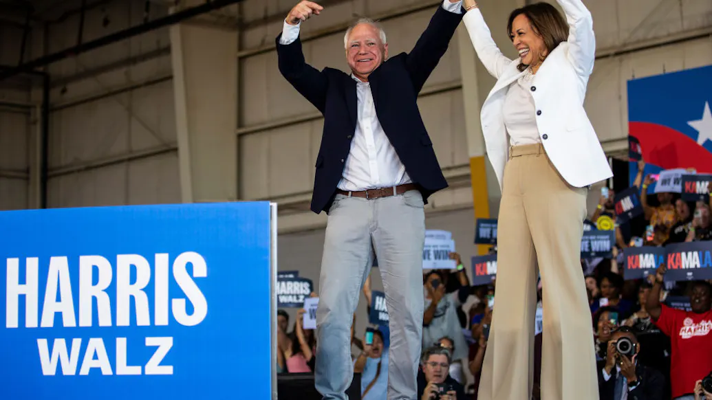 ‘He’s Very Far-Left’: Pollster Breaks Down The Harris-Walz Ticket