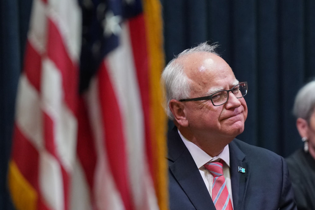 Walz Issued Congressional Challenge Coin That Misstated His Rank