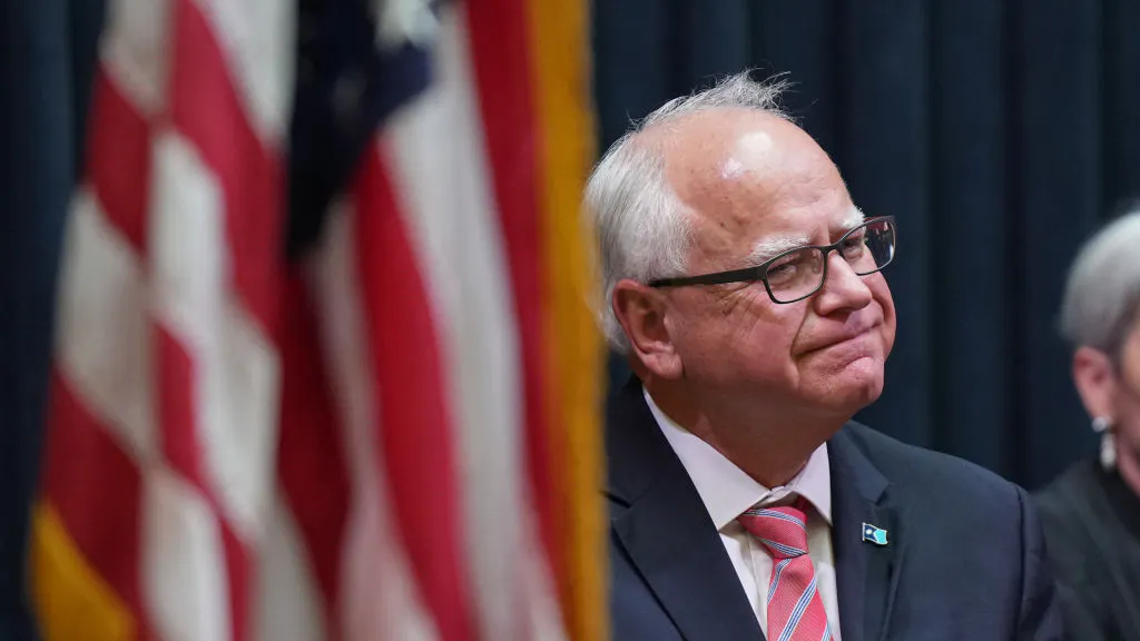 Walz Issued Congressional Challenge Coin That Misstated His Rank