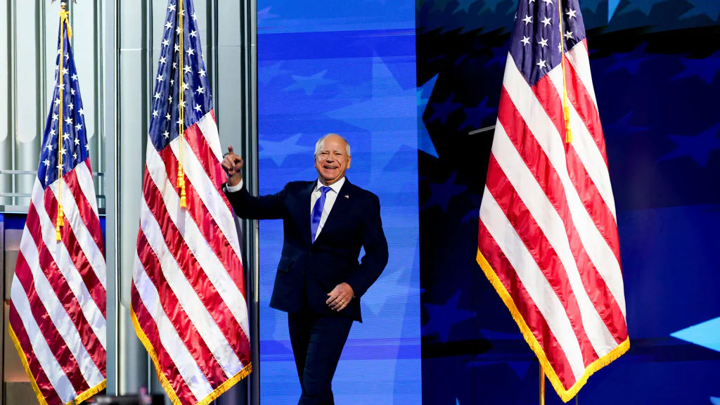 Asked Directly About Stolen Valor, Walz Hides Behind School Shooting, Bad Grammar