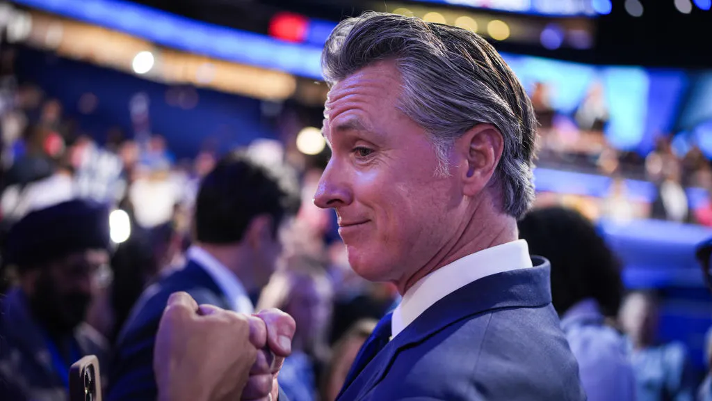 Gavin Newsom Mocks ‘Open Process’ That Crowned Kamala The Democrats’ Nominee