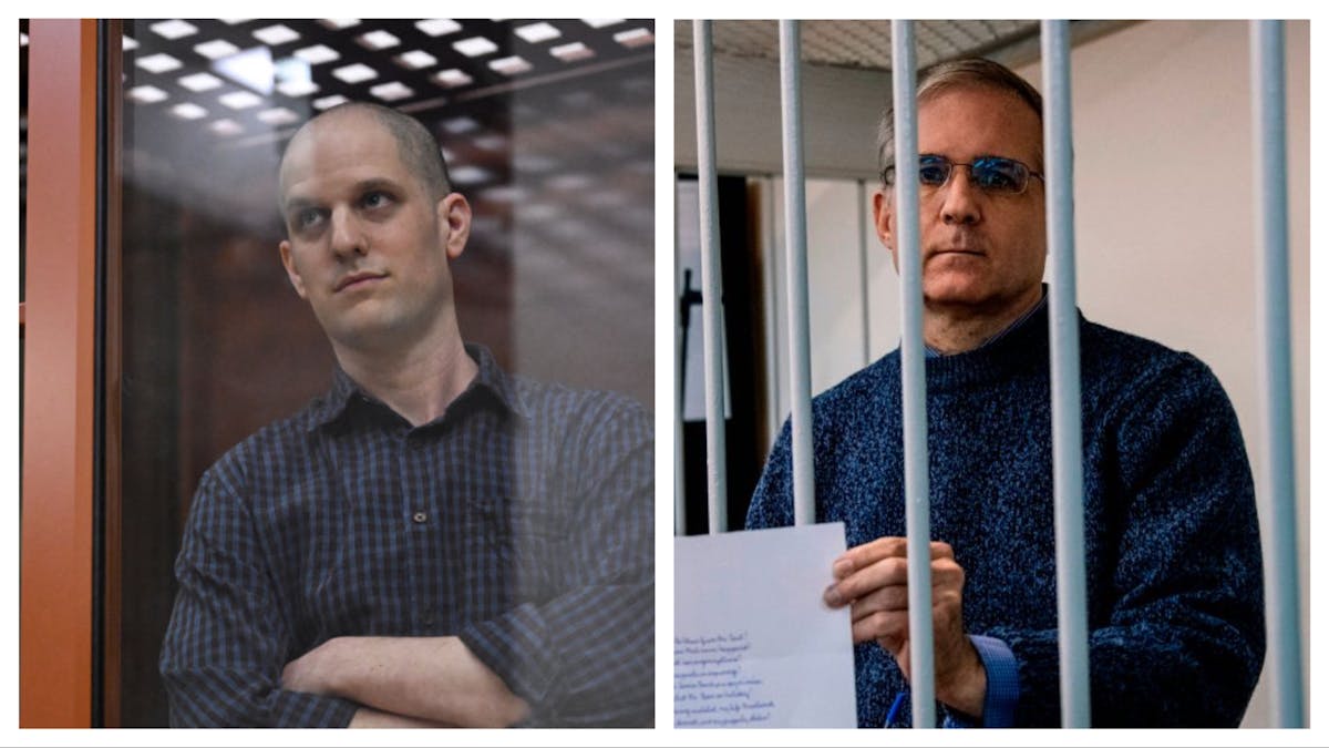 NextImg:Russia To Release WSJ Reporter, Former Marine In Prisoner Swap: Report