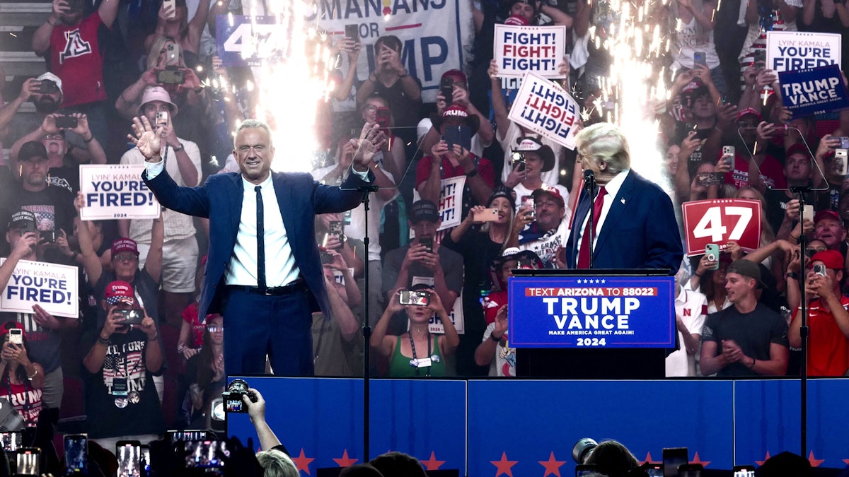 Trump Introduces RFK Jr. At Rally, Announces Creation Of New