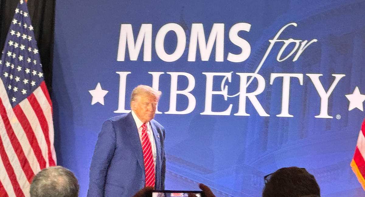 Trump Makes His Case To Parents In Moms For Liberty Speech, Citing Effects To Children Of Open Borders, Transgender Ideology