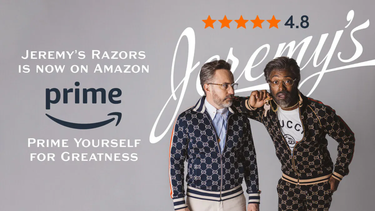 Jeremy’s Razors Is Now On Amazon Prime