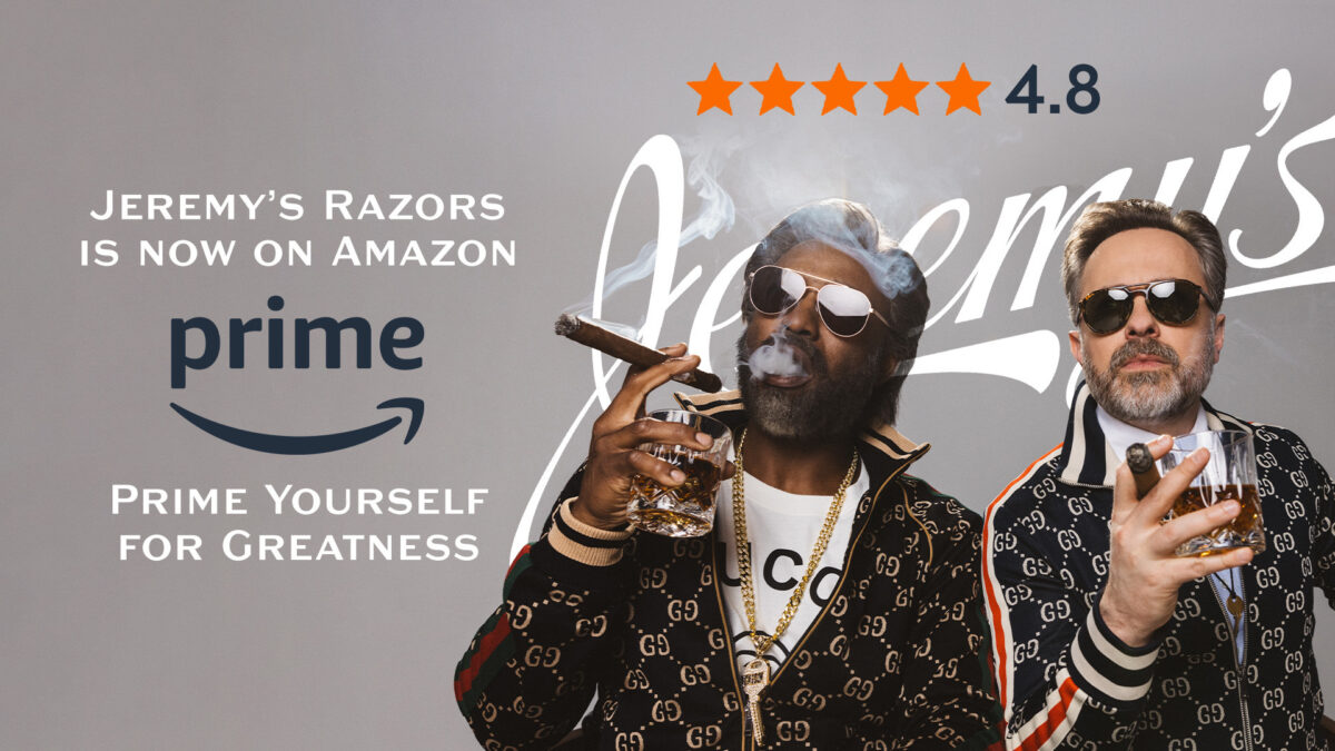 Jeremy’s Razors Is Now On Amazon Prime