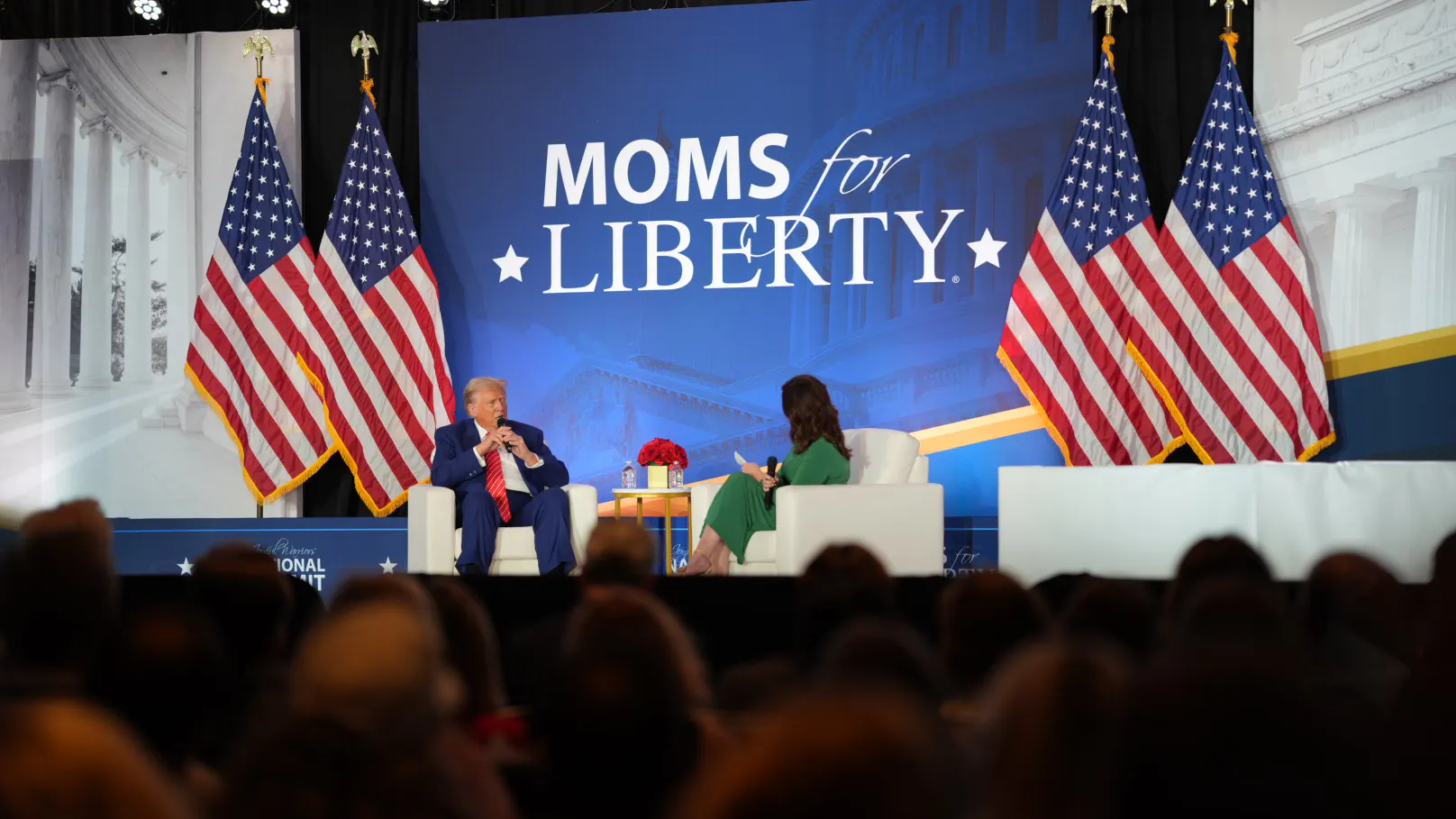 Trump Makes His Case To Parents In Moms For Liberty Speech, Citing Effects To Children Of Open Borders, Transgender Ideology