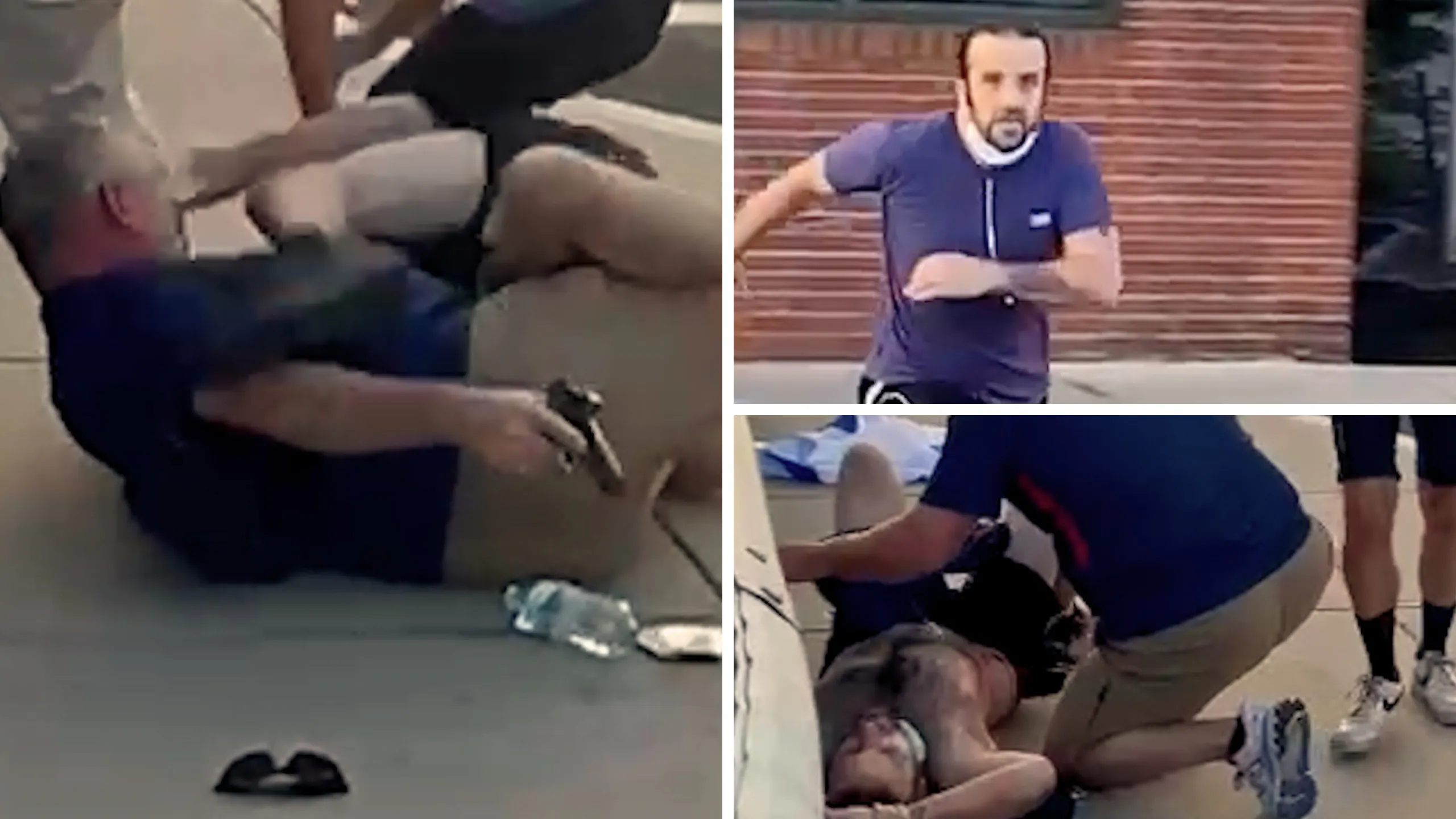 EXCLUSIVE: Man With Pro-Palestinian Pin Shot After Tackling Pro-Israel Veteran