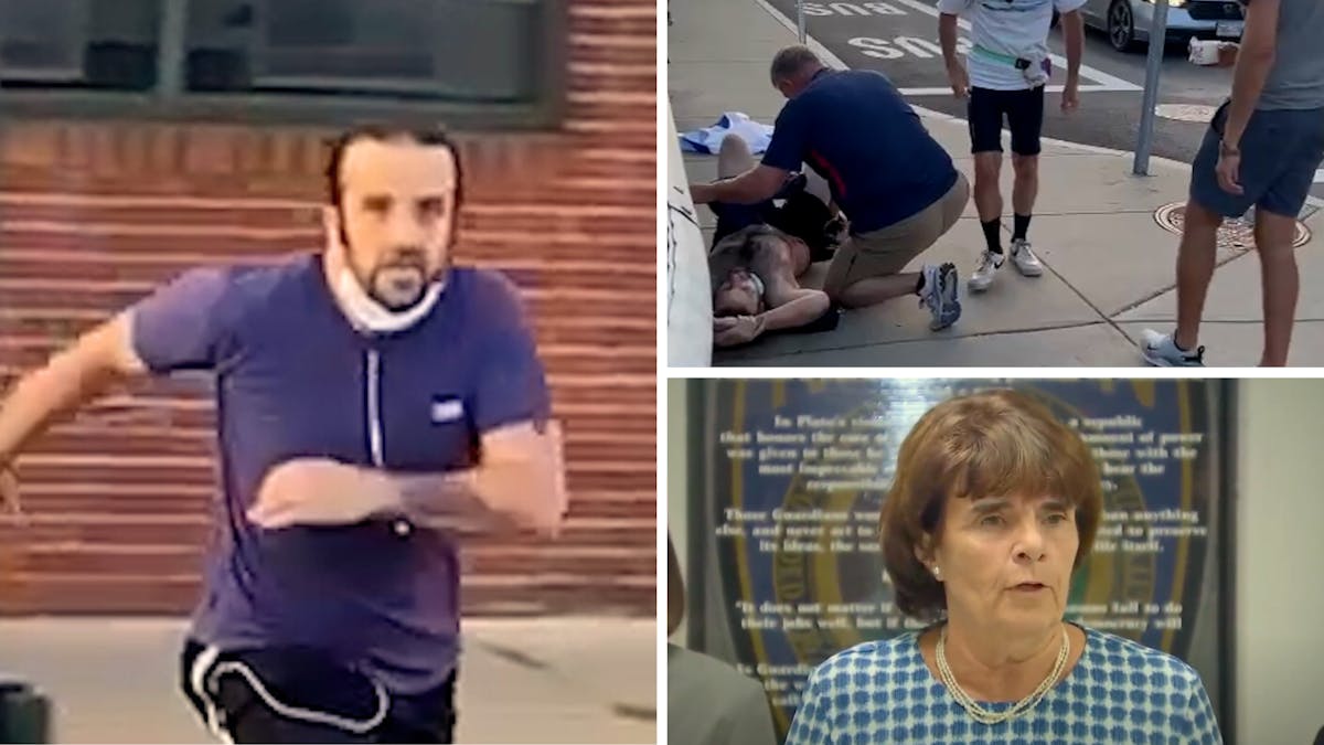 NextImg:Veteran Charged After Shooting Anti-Israel Man Who Tackled Him During Protest