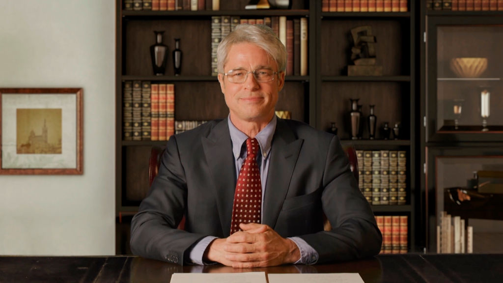 SATURDAY NIGHT LIVE -- At Home -- Episode 1784Q -- Pictured in this screengrab: Brad Pitt as Dr. Anthony Fauci during the "Fauci Cold Open" on Saturday, April 25, 2020 -- (Photo by: NBC/NBCU Photo Bank via Getty Images)