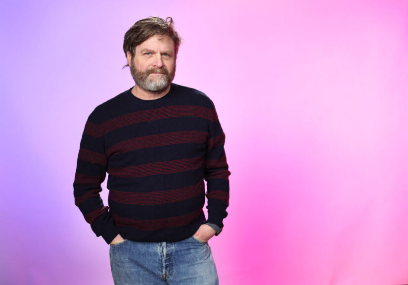 PARK CITY, UTAH - JANUARY 20: Zach Galifianakis visits the IMDb Portrait Studio at Acura House of Energy on Location at Sundance 2024 on January 20, 2024 in Park City, Utah. (Photo by Monica Schipper/Getty Images for IMDb)