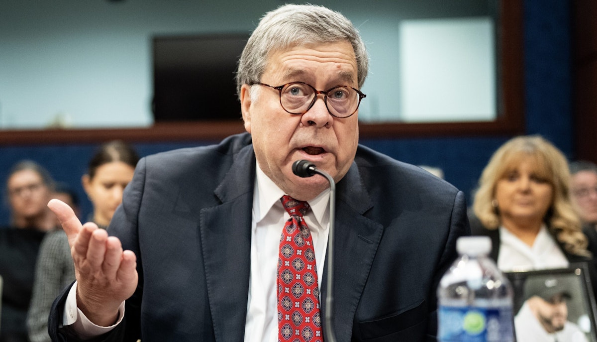 Bill Barr Slams Biden-Harris DOJ For Releasing Trump Assassin Letter: 'Inciting Further Violence'