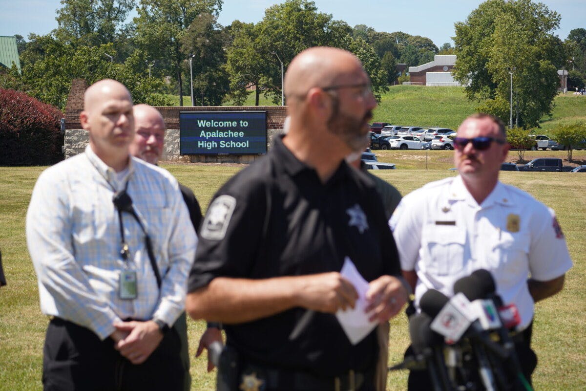 NextImg:Officials Confirm Georgia School Shooter Is A Student; School Resource Officer Confronted Him