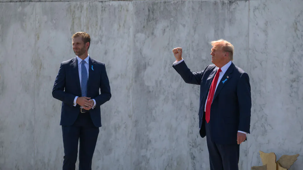 WATCH: Biden, Kamala, And Trump Visit Pennsylvania Firefighters