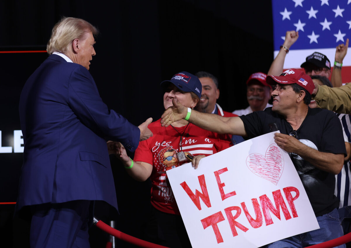 Team Trump ‘Collecting Info’ After Rallygoers Report Blurred Vision, Burning Eyes, Chemical Burn