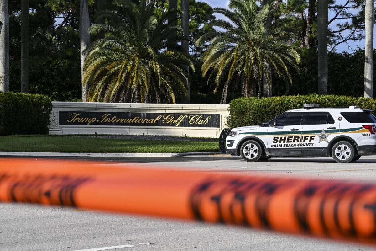 NextImg:‘He Is Unstoppable’: Trump Gives Thumbs Up In Photo After Palm Beach Shooting