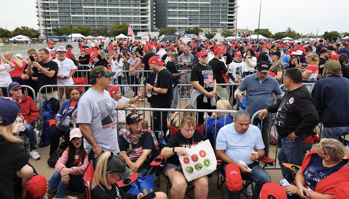 Reports Of Explosives Found Near Trump Rally Are False, Officials Say