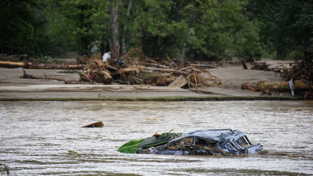 Remnants Of Hurricane Helene Continue To Wreak Havoc On Southeastern U.S.