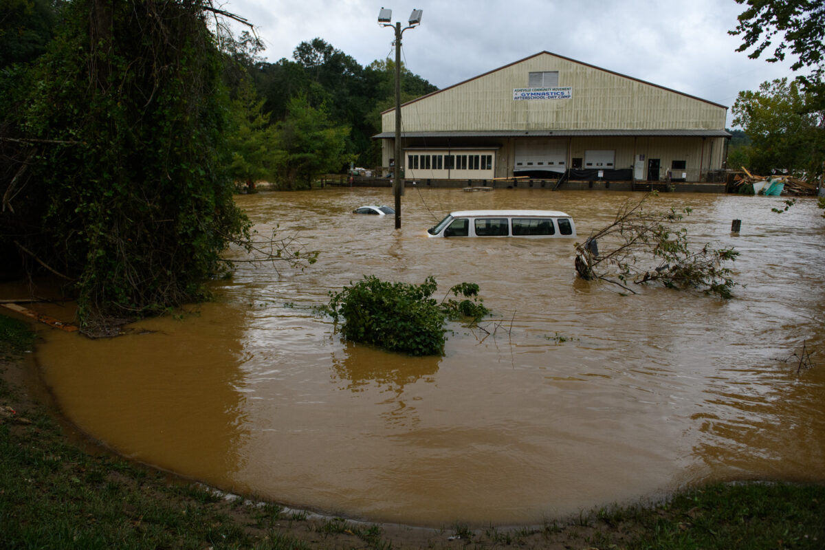 ‘Devastating Flooding’ From Helene Besets North Carolina’s Asheville, Local Death Toll Reaches 30