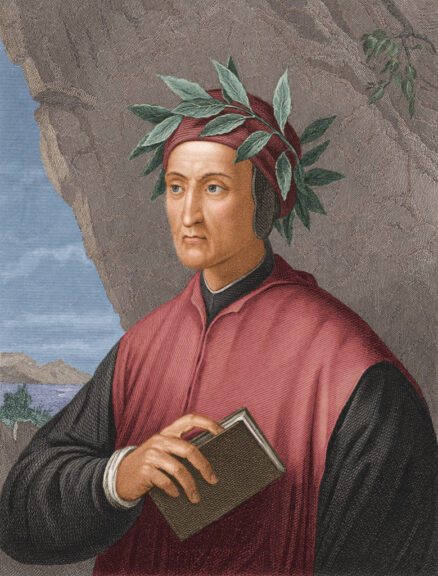 Portrait of Italian poet, politician, and author Dante Alighieri (1265 - 1321), early 14th Century. Author of 'The Divine Comedy.' (Photo by Stock Montage/Getty Images)