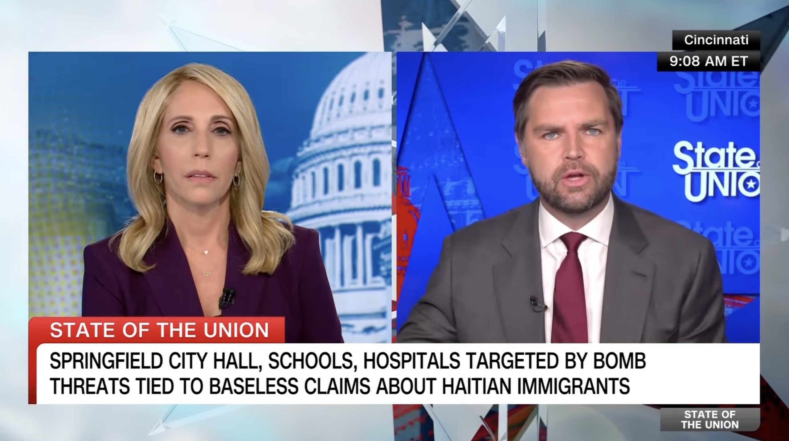 JD Vance Torches ‘Democratic Propagandist’ Dana Bash During CNN Interview