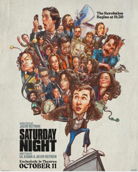 'Saturday Night' 2024. Columbia Pictures/SPE. Broadway Video. Right of Way Films. SNL Studios. IMDB.